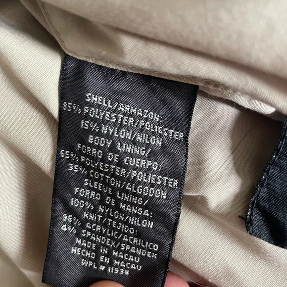 St. John’s Bay Mint Gray Silver XL Vintage Bomber Jacket - Picture 3 of 7